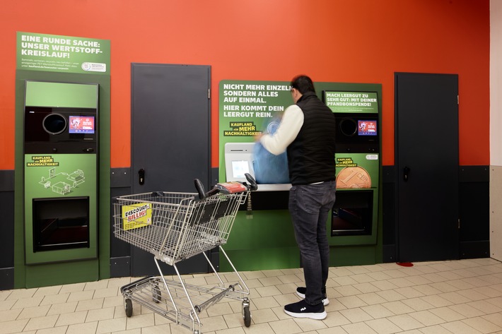 Pfandtastischer Ausbau: Kaufland setzt an weiteren Standorten auf innovativen Leergutautomaten