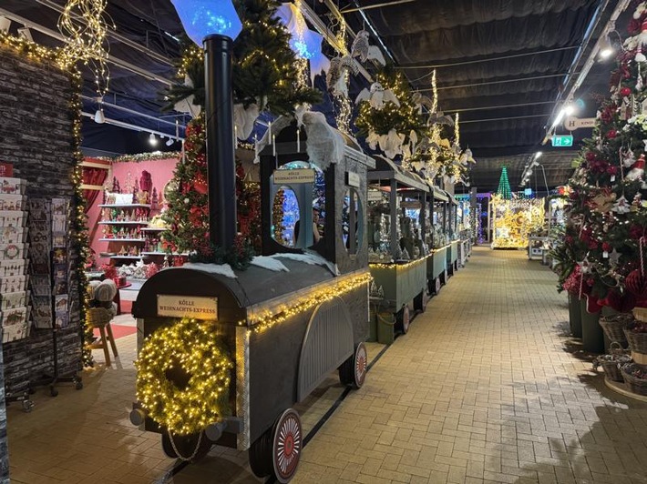 Jetzt den Weihnachtsmarkt und das Winter-Erlebnisdorf bei Pflanzen-Kölle entdecken!